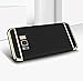 CROSYMX Galaxy S8 Plus Case, Thin and Slim Hard 3 in 1 Stylish Cover Matte Surface with Electroplate Frame Back Cover for Samsung Galaxy S8 Plus (6.2'')(2017) - Black