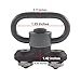 JIALITTE M-lok Mount Standard QD Sling Swivel 1.25 Inch Adapter for M lok Rail