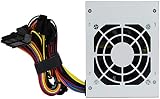 CiT Micro SFC 400W PSU mATX Compact ATX Silent Fan Dual SATA Molex M-400U Grey view 10