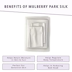 Mulberry Park 100% Pure Cal King Silk Fitted Sheet