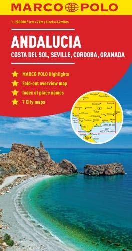 B.o.o.k Andalucia, Costa Del Sol, Seville, Cordoba Marco Polo Map (Marco Polo Maps)<br />W.O.R.D