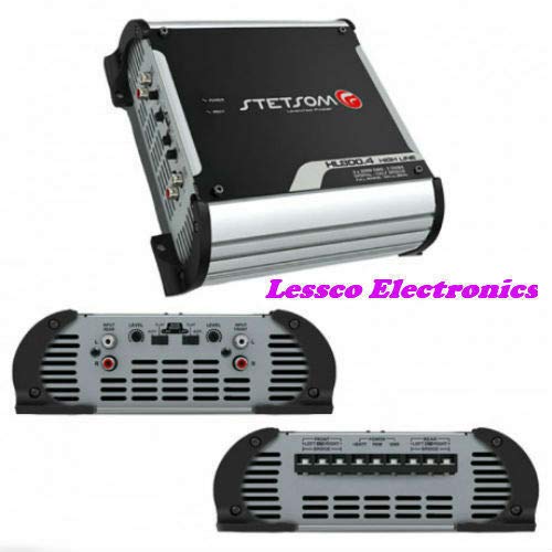 Buy Stetsom HL800.42 Ohms Car Audio High Line Amplifier 4 Channels Amp