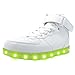 uruoi New Logo 11 Lighting Effects High-Top Light Up Shoes LED Sneakers For Women Men Girls Boys Christmas Halloween Birthday Part