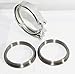 Emusa 3 Inch Mild Steel Exhaust V-band Clamp with Flange Male Female Mild Steel