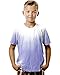 Shadow Shifter Color Changing Kids Short Sleeve Blue to White T-Shirts for Children - Heat Reactive Like 90s Hypercolor (Blue to White Tshirt, YM)