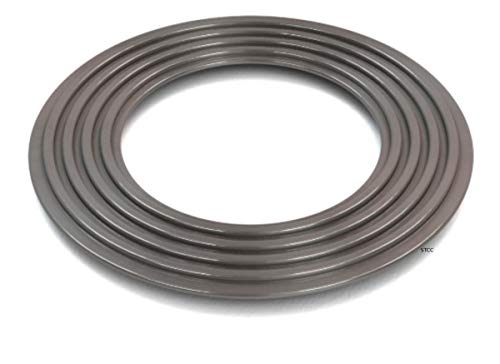 Lamons Corrugated Metal Gasket w/Graphite Facing, 4", 150#, 3/32" tk (1 Gasket)