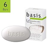 Basis Sensitive Skin Bar 4 Ounce (Pack of 6)