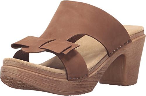 Calou Stockholm Women's Linn Brown Nubuck Sandal 40 (US Women's 9.5-10) M