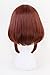 Xingwang Queen Anime Cosplay Wig Short Brown Bob Christmas Party Wigs with free Cap