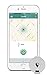 TrackR bravo - Bluetooth Tracking Device. Item Tracker. Phone Finder. iOS/Android Compatible. Generation 3, Silver (4 Pack)