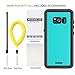 Temdan for Samsung Galaxy S23 Case, [Built-in Screen Protector]+[2Pcs Lens Protector][Touch Sensitive][Anti-Scratch][Military Grade Shockproof] Full Body Protection Phone Case for S23 Case 5G, T-Blue