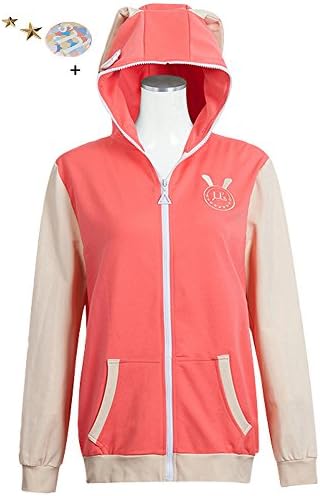 lovelive! Cosplay Costume Nico Kotori Minami Hoodie Zipper Anime Hoody Coat Women (M/ Bust 37", Yazawa Nico)