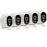Arlo Security System by NETGEAR – 6 Wire–Free HD Cameras, Indoor/Outdoor, Night Vision (VMS3630B)
