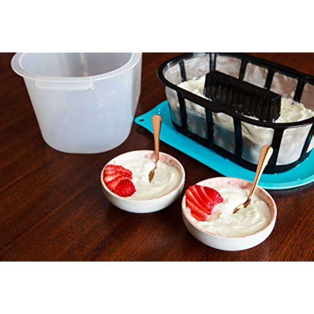 1Gallon Greek Yogurt Maker With Stainless Steel Strainer, BPAFree