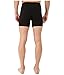 Saxx Underwear Men's 24-Seven Boxer Fly Black Medium