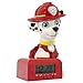 Bulb Botz Paw Patrol 2021319 Marshall Kids Night Light Alarm Clock with Characterised Sound, 5.5 inches tall, Red/White