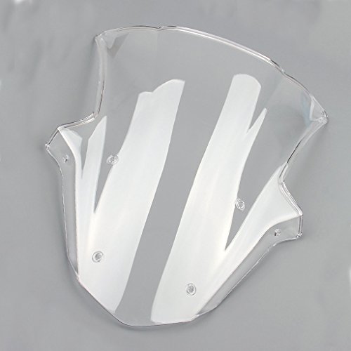 Windscreen Windshiled Double Bubble For Kawasaki Ninja ZX10R 2011-2015 (Clear)