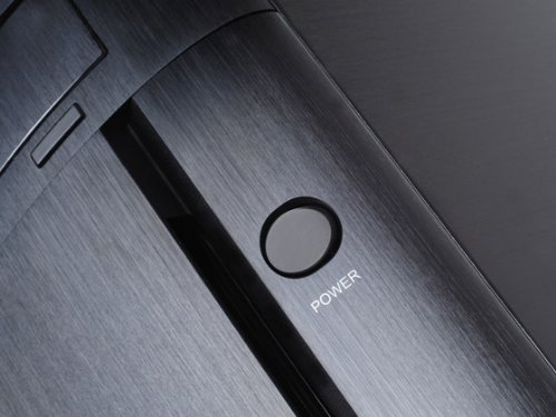 SilverStone Aluminum Front Panel/SECC Structure Micro ATX Mid Tower Computer Case SG04B-F (Black)