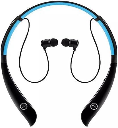 Bluetooth Headphones Myogots HV-930 Wireless Neckband earbuds Sport Headphone Hands-Free Bluetooth V4.1 Stereo Earphones (Black- Blue)