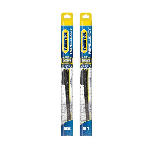 Rain-X 810355 Repellency Water Repellent Wiper Blades, 22" & 21" Windshield Wip…