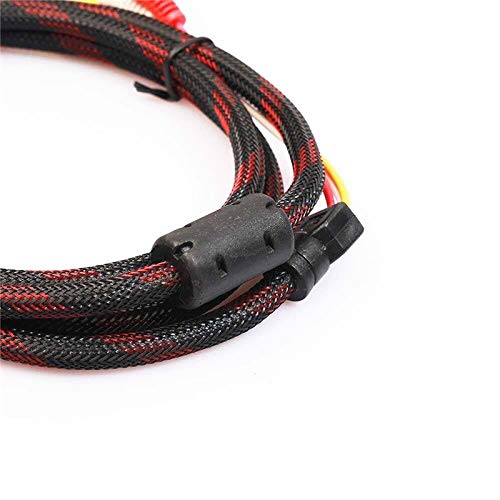 image for Fokine Braided HDMI Male to 3RCA 5FT Video Audio Component Convert Cab