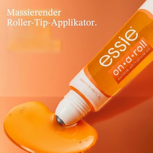 On a Roll Apricot Nagelhautöl, spendet den Nägeln und der Nagelhaut intensive Feuchtigkeit, stärkt und fördert ein gesundes Aussehen. In praktischer Reisegröße – ideal für hydratisierte Nägel