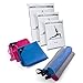 Healthy-Home Microfiber Travel Towel+Drawstring Bag.72''x32'',56''x28'',40