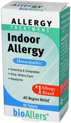 New - Bio-Allers Indoor Allergy - 60 Tablets