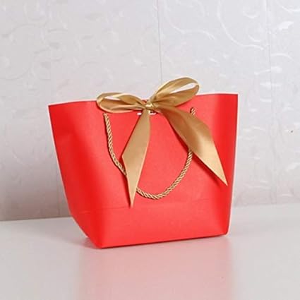 Ganjuan Bolsa de Regalo Caja de Regalo Grande (Color : K Red ...