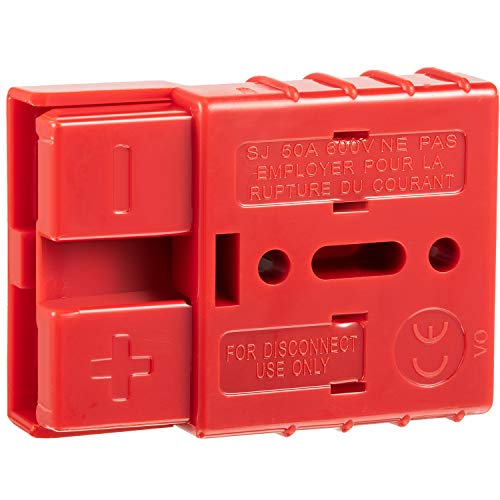 Boao 6 Sets 6-10 Gauge Battery Quick Connector 50A 12-36V Battery Quick Connect Disconnect Battery Quick Wire Harness Plug Kit Battery Quick Connector Disconnect Plug for Motor Winch Trailer (Red) - Image 4