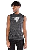 Ultra Game Men's Standard Top, Black Space