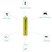 GEILIENERGY NiCd AAA 1.2V 600mAh Triple A Rechargeable Batteries for Solar Light Solar Lamp Garden Light(20 PCS)