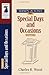 Sermon Outlines for Special Days and Occasions (Wood Sermon Outline Series) by Charles R. Wood