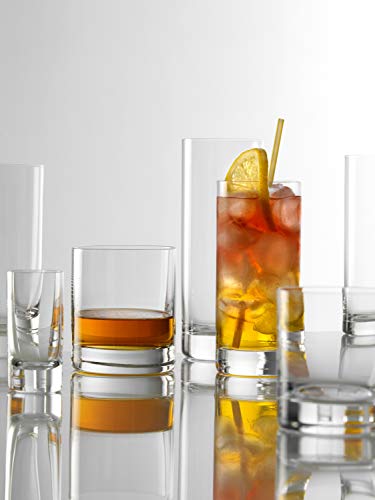 Stolzle Lausitz New York Bar German Made Crystal Highball Glass, Set of 6