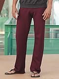 Jerzees NuBlend Open Bottom Pant with Pockets. 974MP