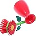 Flower Kitchen Sun Cleaning Brush Pan Pot Brush 1Pcs Multi Bathroom Plastic Brush Cleaning Tool Random Color