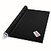 Chalkboard Contact Paper, Anumit Self-Adhesive Wall Sticker Wall Paper Blackboard Wall Decals for School, Office, Home 17.7 by 78.7 Inches (Black)