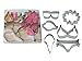 R&M International Summer Cookie Cutters, Bikini Top, Bottom, Sun, Shell, Ice Cream Cone, Sunglasses, 6-Piece Set