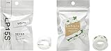 KING JIM Clover and White, set of two, coharu masking tape; for label printer TEPRA Lite