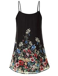 DJT Vestido de verano para mujer, plisado, parte delantera, casual, con correa de espagueti, para playa, sin mangas