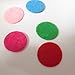 Life Glow 300 Pcs Polyester Felt Fabric Circle Round Felt Pads 1 inch Mixed Color Assortments for DIY Crafts Hair Accessories DIY Bags Decorations Felt Flowers