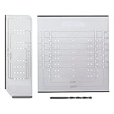 Cabinet Knob/Pull Installation Template Guide AN0251C-CL-U