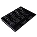 Cash Tray, Cash Register Money Drawer Insert Tray Replacement 4 Bills 3 Coins Money Storage Box Used for Store Bank Supermarket Home(Black)