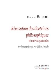 Récusation des doctrines philosophiques