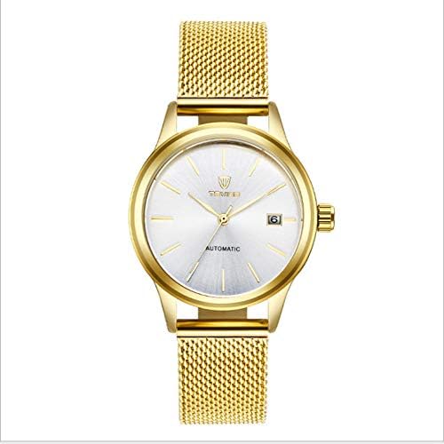 BK0 Genuine Mesh Belt Mechanical Watch Waterproof Men's and Women's Watch Couple Mechanical Watches