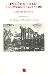 Enquêtes sur les "Promenades dans Rome"