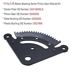 Woopeey Steering Sector & Pinion Gear with Bushings