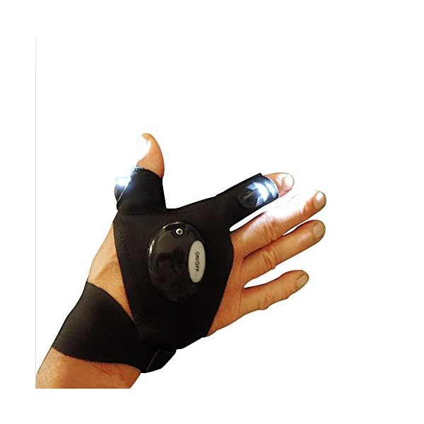 Blu7ive-Unisex-Men-Women-Anti-Slip-Half-Finger-Fingerless-Gloves-Rescue-Gloves-Cycling-Gloves-for-Light-Repairing-Outdoor-Fishing-Biking-Hiking-Climbing-Running