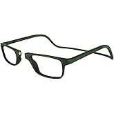 Clic Magnetic Reading Glasses for Men or Women, Soft Foldable Band, Computer Readers, Nashi (S-XL)