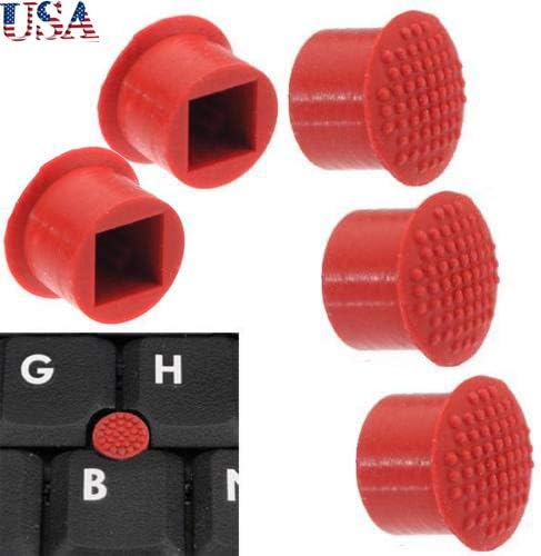 Solustre 5PCS Soft TrackPoint Red Cap Mouse for IBM Lenovo Thinkpad A22 A30 A31 - Image 3